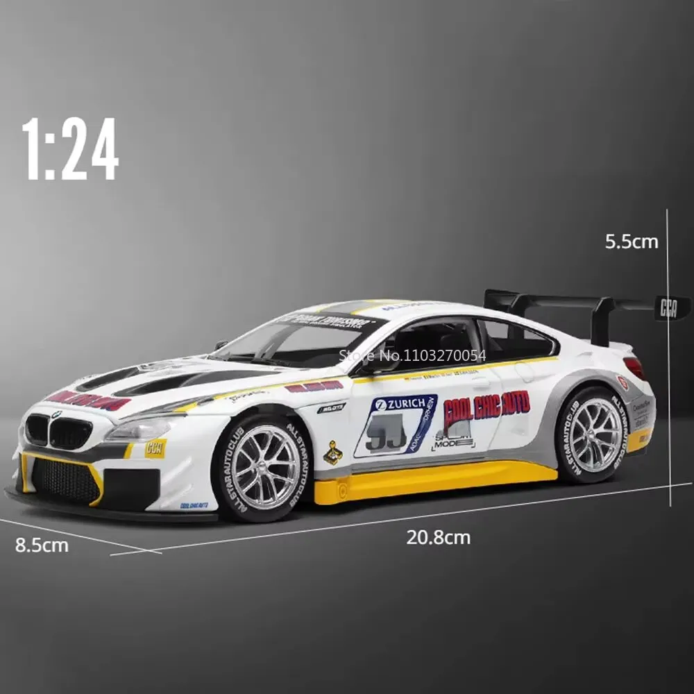Diecast Model BMW M6 GT-3 1/24