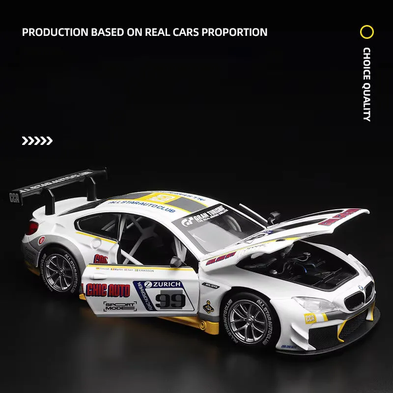 Diecast Model BMW M6 GT-3 1/24