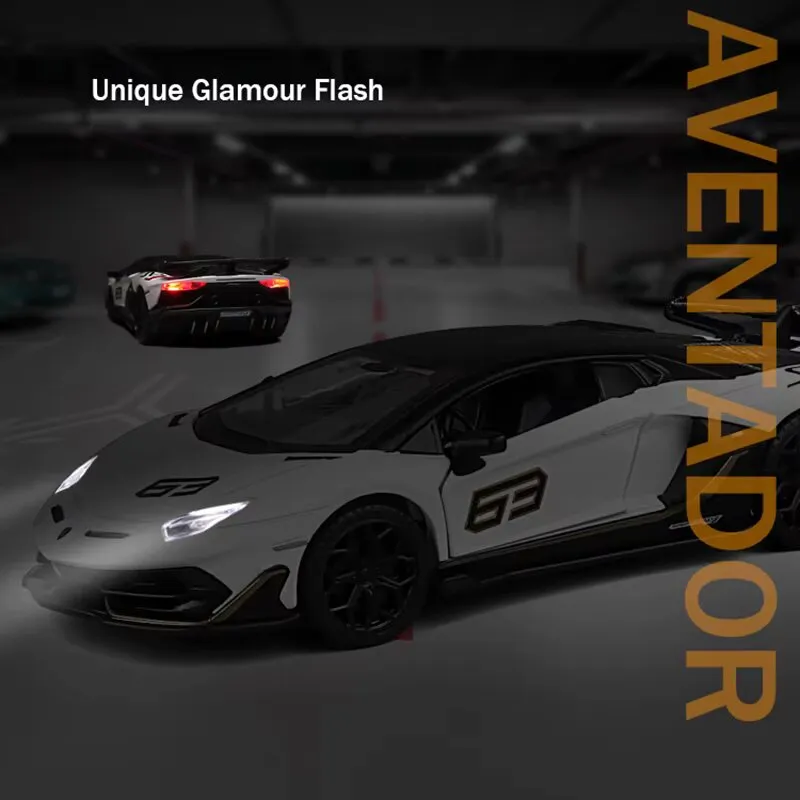 Diecast Model Lamborghini Aventador SVJ63 1/24