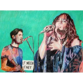 Du Bellows Half Moon Putney musician portrait by Stella Tooth