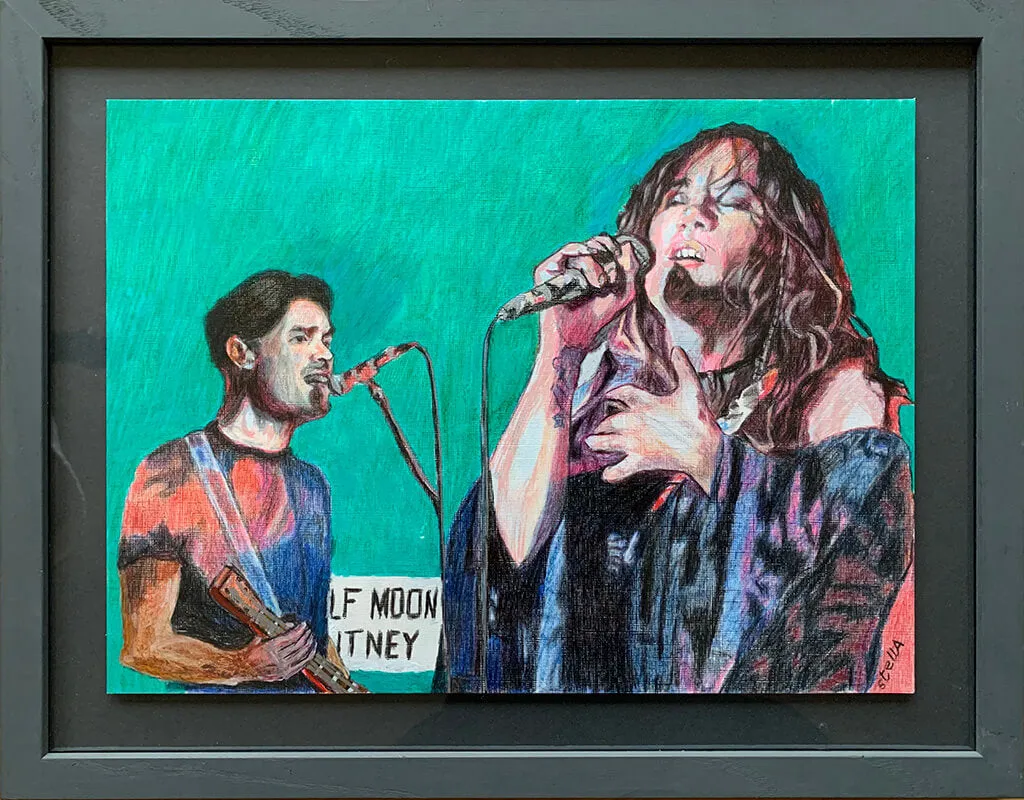 Du Bellows Half Moon Putney musician portrait by Stella Tooth