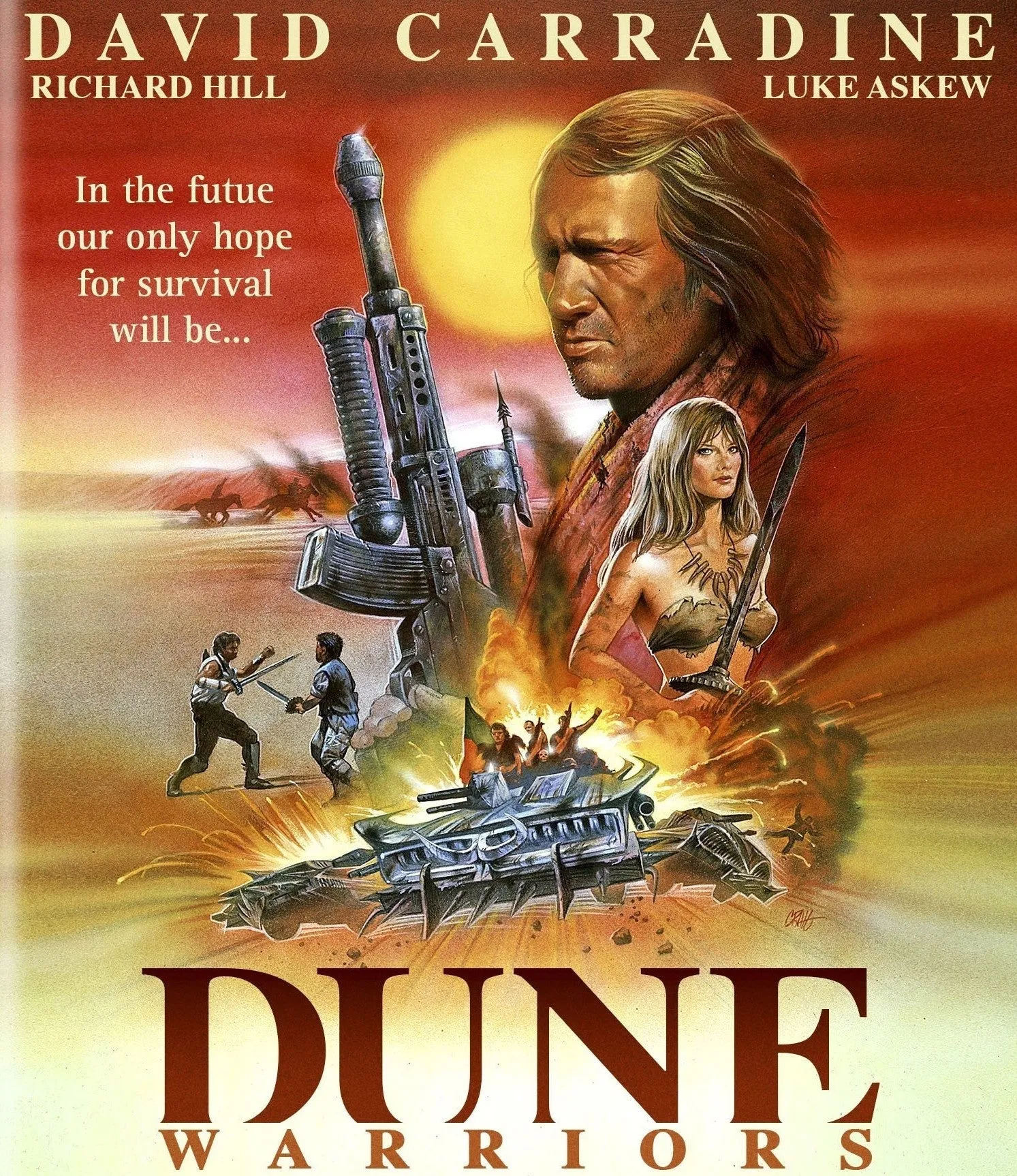 DUNE WARRIORS BLU-RAY