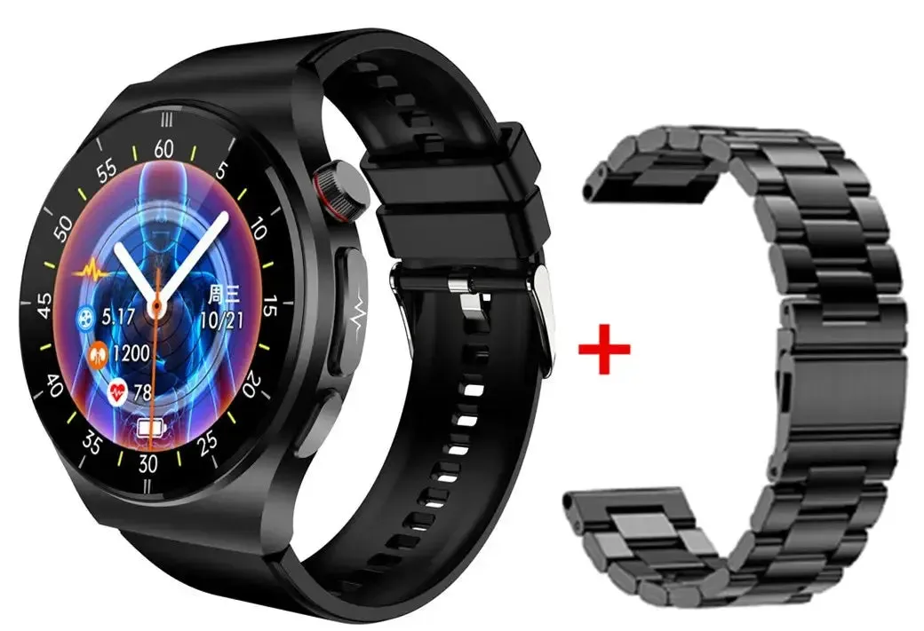 Elegance® Laser Treatment Smartwatch Blood Glucose Blood Oxygen Uric Acid Lipid Health Monitoring