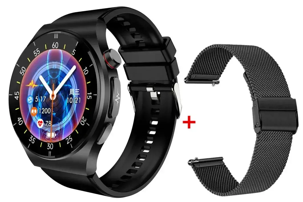 Elegance® Laser Treatment Smartwatch Blood Glucose Blood Oxygen Uric Acid Lipid Health Monitoring