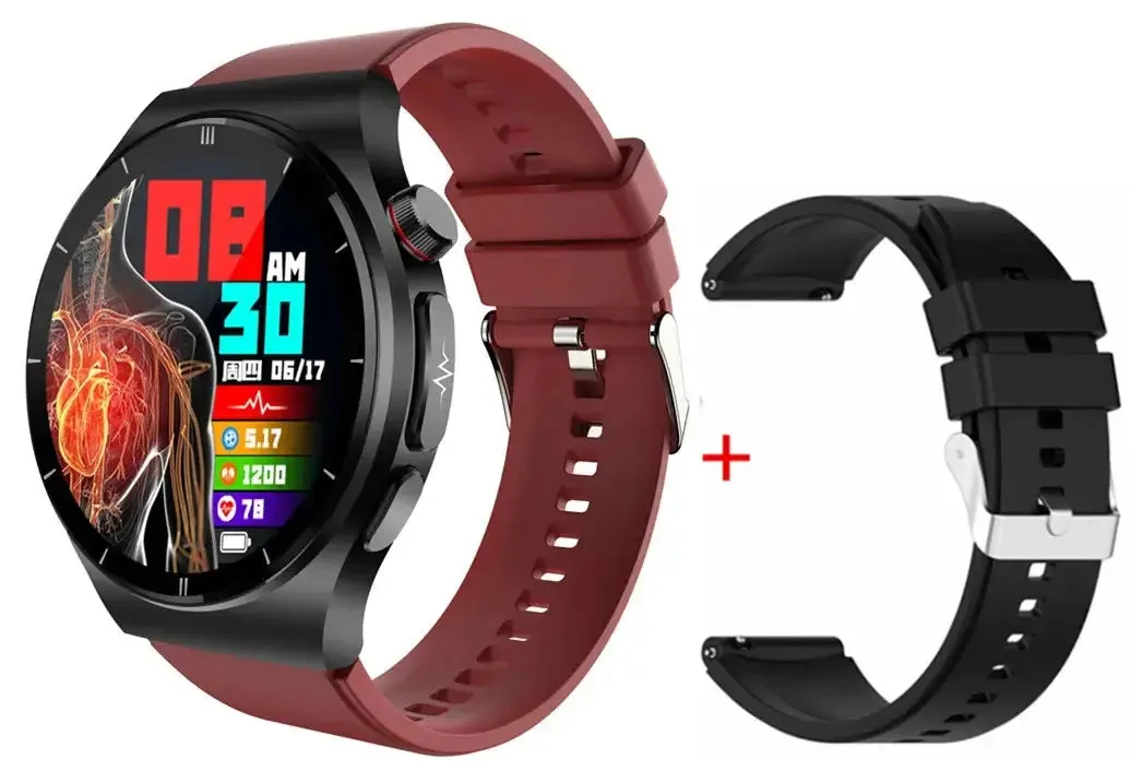 Elegance® Laser Treatment Smartwatch Blood Glucose Blood Oxygen Uric Acid Lipid Health Monitoring
