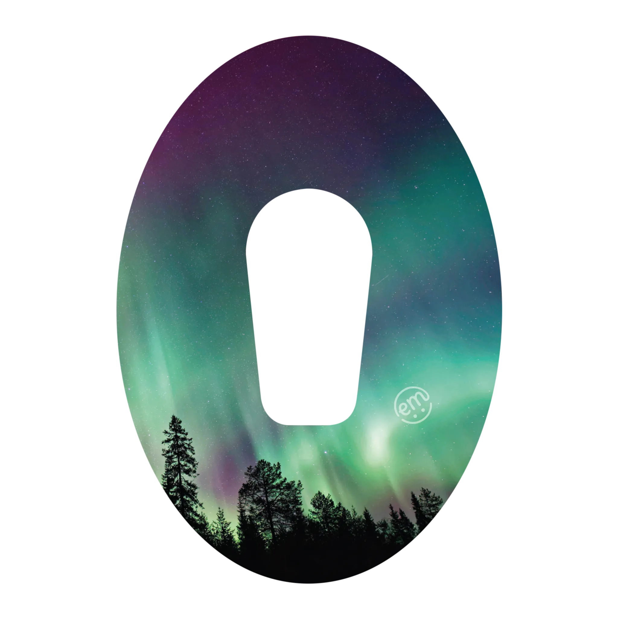 ExpressionMed Northern Lights Adhesive Patch Dexcom G6/One