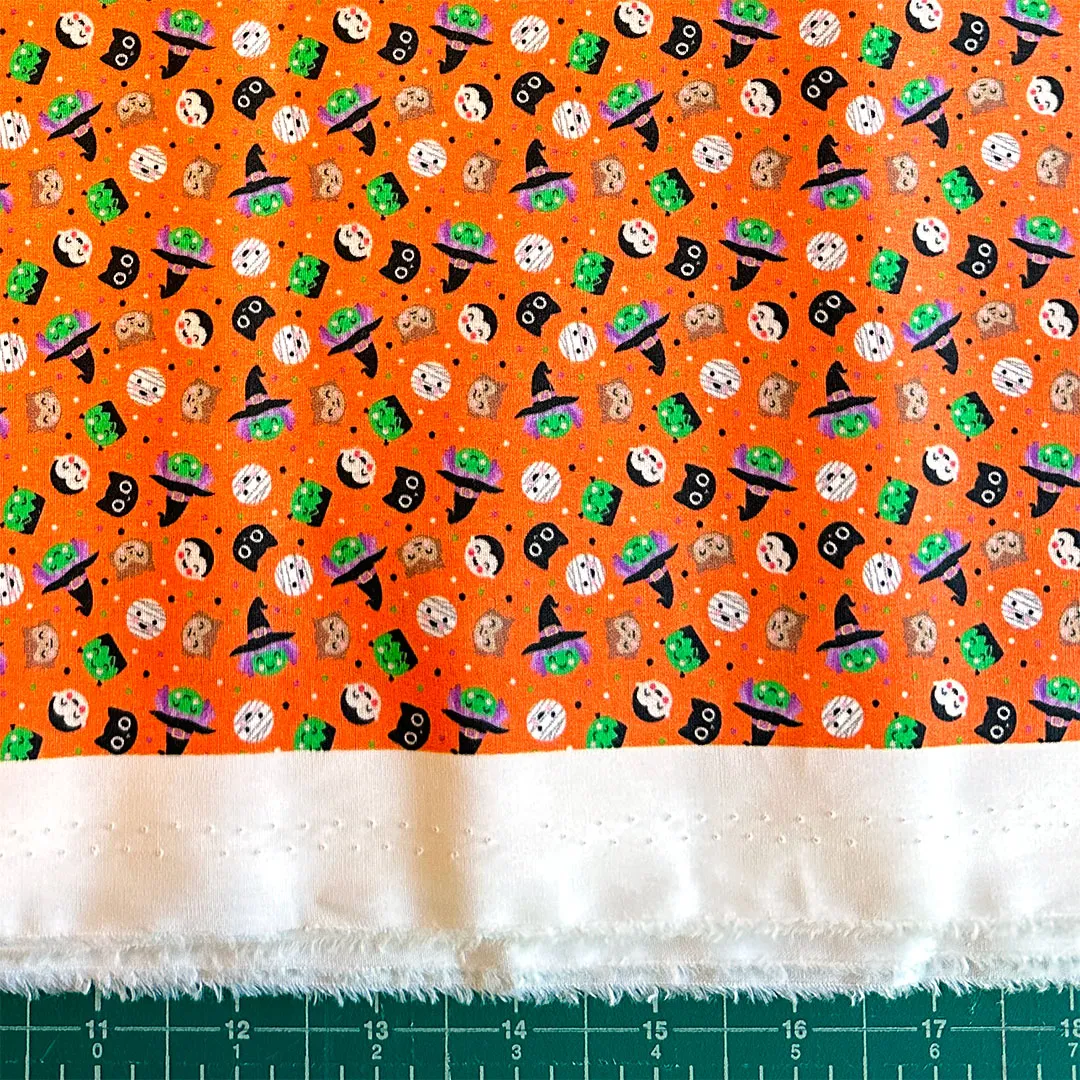 Fabric - "Monster Party" (SMALL SCALE) - Cut & Sold By the Yard / For Sewing & Craft Projects / Sold By the Yard - Continuous Length / 100% Washable Cotton (FINAL SALE)