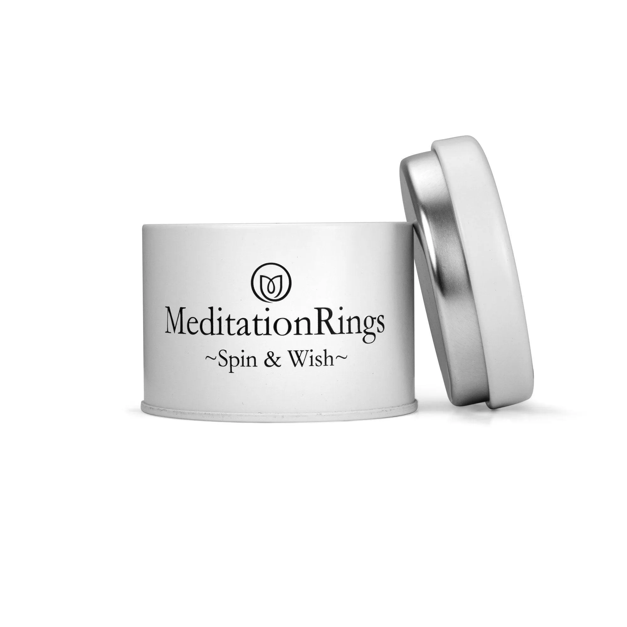 Faith Sterling Silver Meditation Fidget Ring