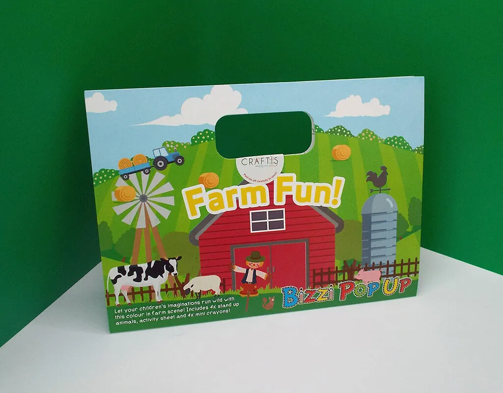 Farm Pop Up Activity Packs (Case of 200)