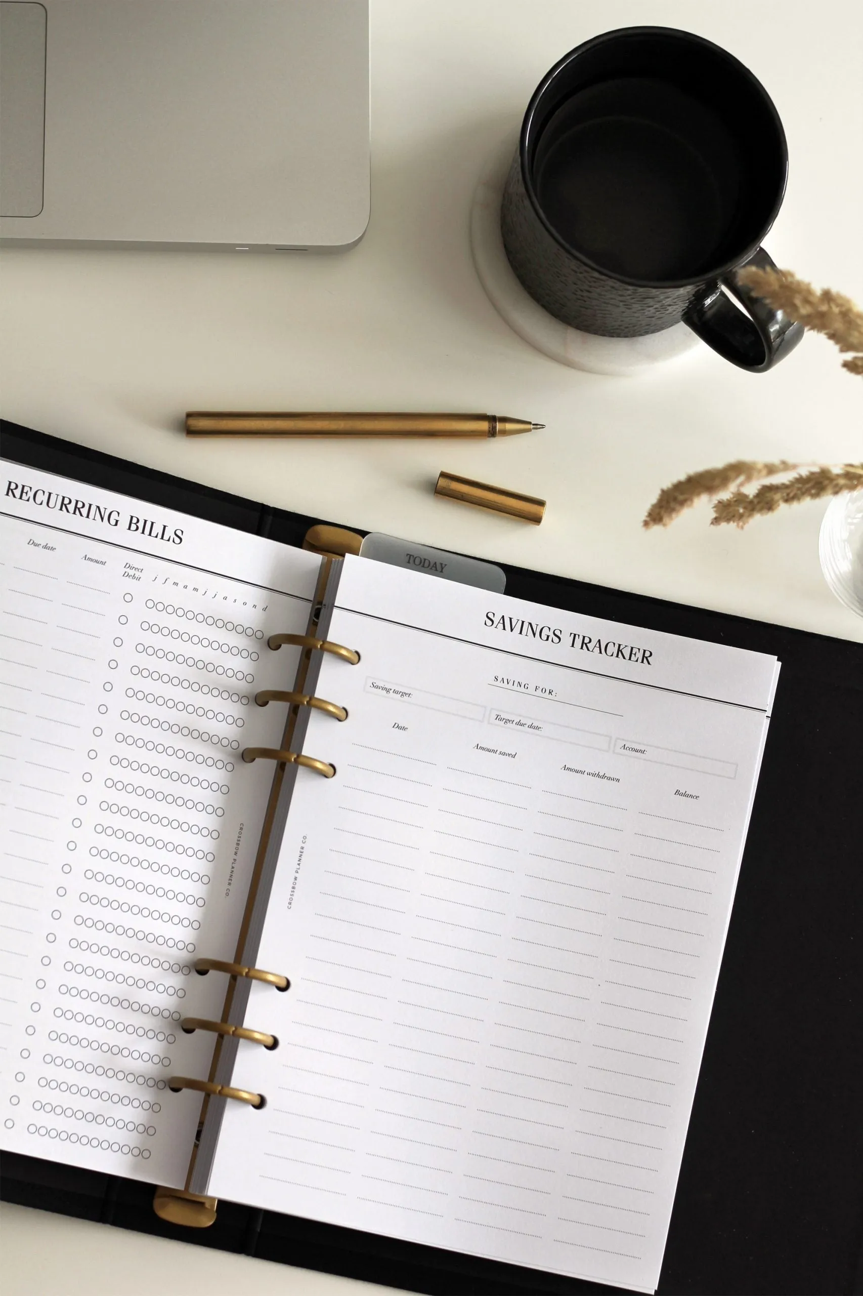 Finance Binder Refillable | Budget Binder Collated & Curated