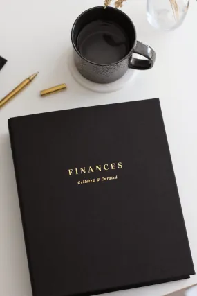Finance Binder Refillable | Budget Binder Collated & Curated