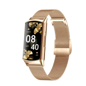 Fitaos AMOLED SCREEN  BLOOD OXYGEN BLOOD PRESSURE SLEEP MONITORING 100  SPORTS MODES Fitness Tracker
