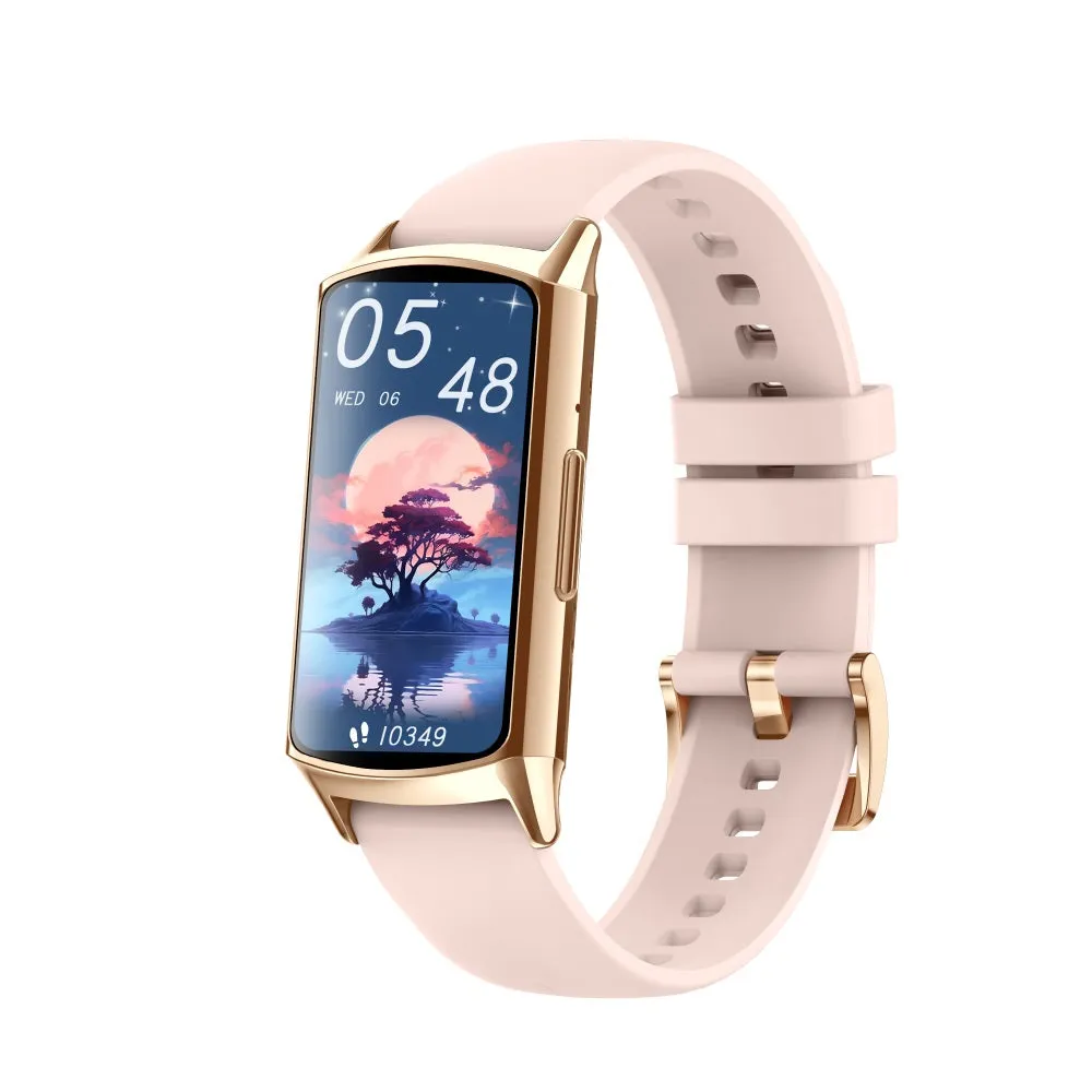 Fitaos AMOLED SCREEN  BLOOD OXYGEN BLOOD PRESSURE SLEEP MONITORING 100  SPORTS MODES Fitness Tracker