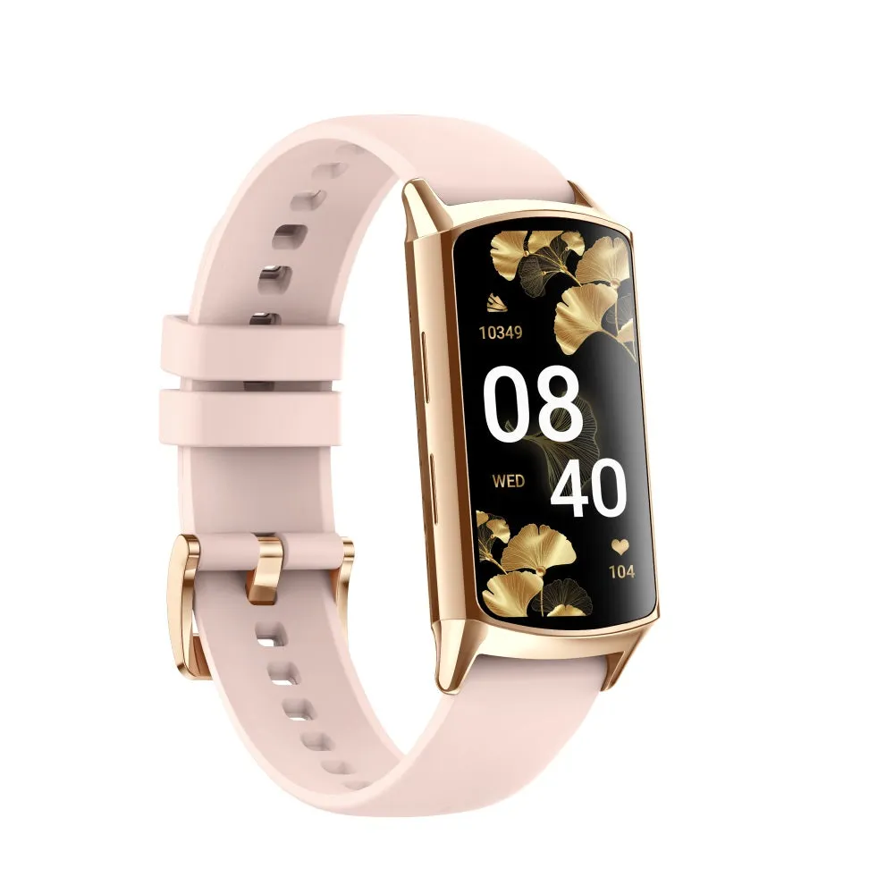 Fitaos AMOLED SCREEN  BLOOD OXYGEN BLOOD PRESSURE SLEEP MONITORING 100  SPORTS MODES Fitness Tracker