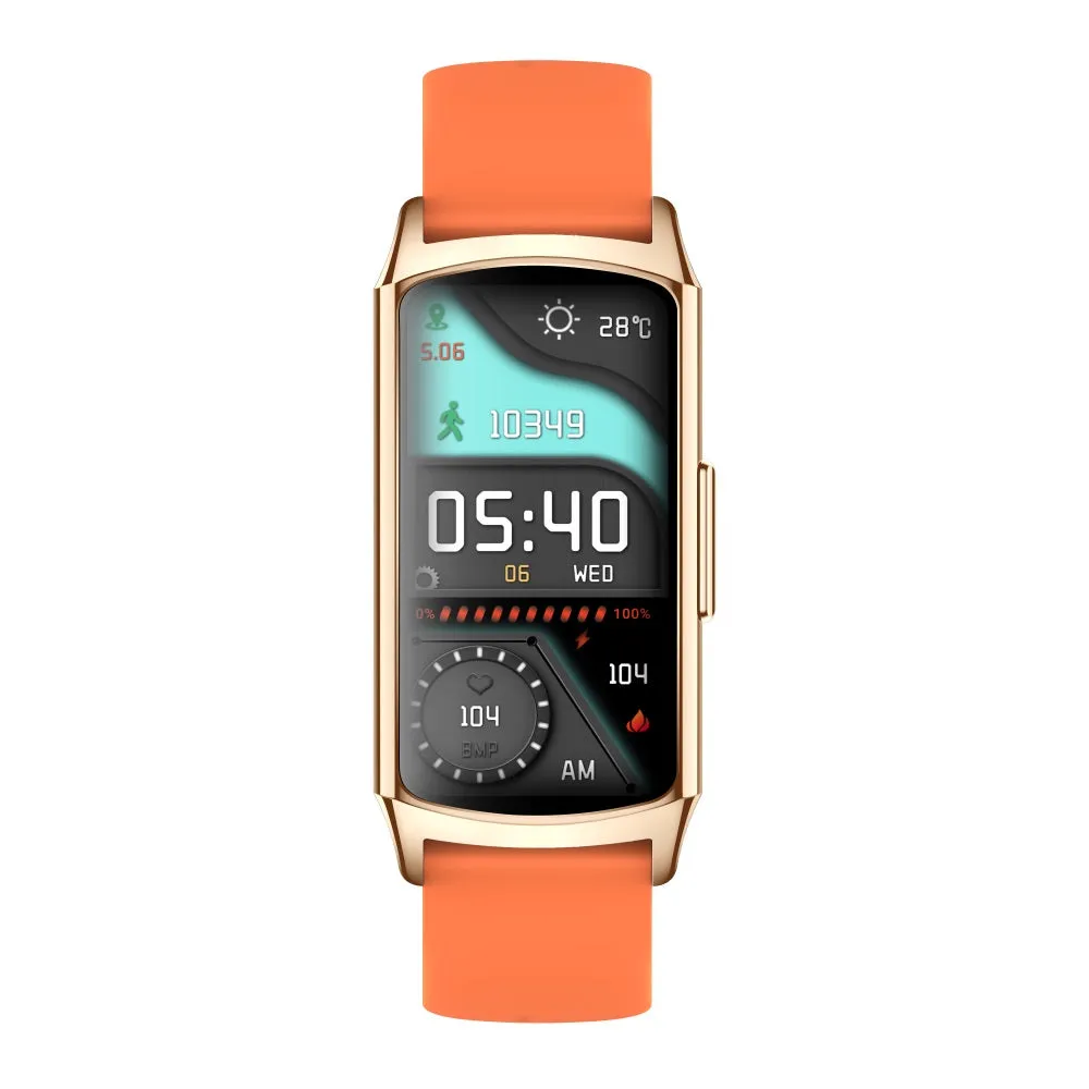 Fitaos AMOLED SCREEN  BLOOD OXYGEN BLOOD PRESSURE SLEEP MONITORING 100  SPORTS MODES Fitness Tracker