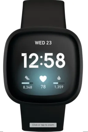 Fitbit Versa 2 Smartwatch 40mm Aluminum