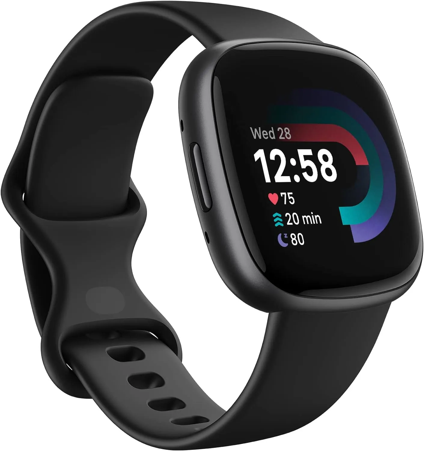 Fitbit Versa 4 Smart Watch - Black/Graphite