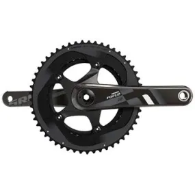 Force 22 Crankset - 165mm 11-Speed 50/34t 110 BCD GXP Spindle Interface BLK
