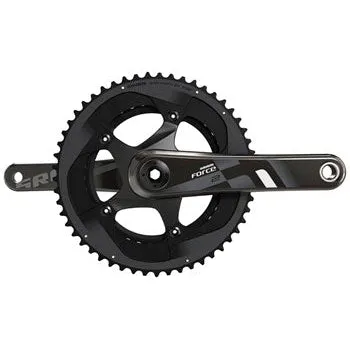 Force 22 Crankset - 165mm 11-Speed 50/34t 110 BCD GXP Spindle Interface BLK