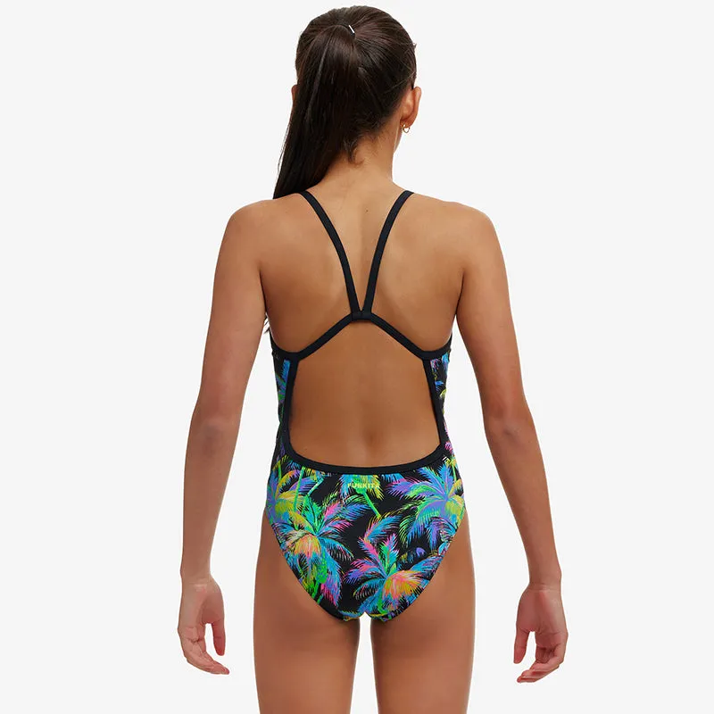 Funkita - Paradise Please - Girls Eco Single Strap One Piece