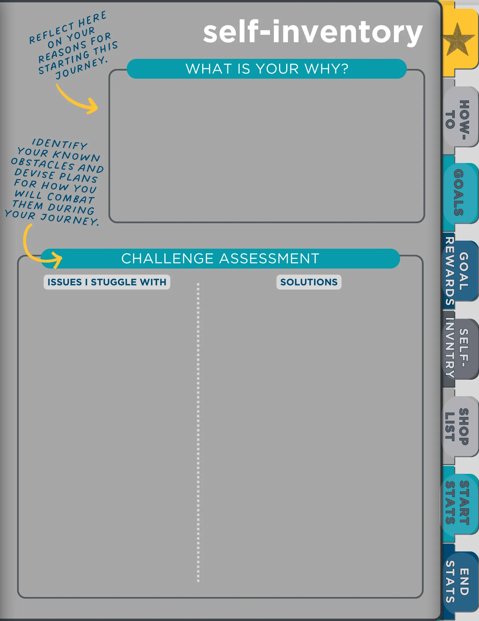GLP-1 Journal: Custom Digital Weight-Loss Tracking Workbook
