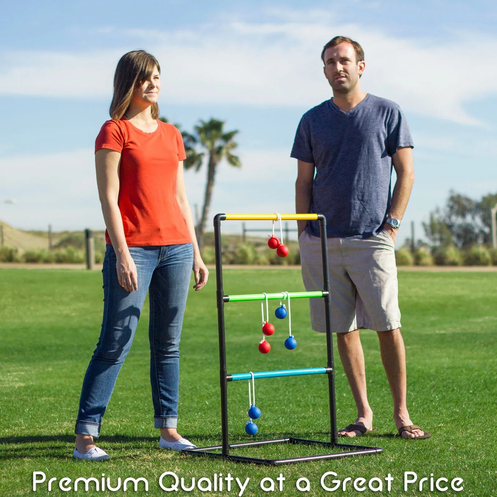 GoSports Indoor/Outdoor Ladder Toss Game Set