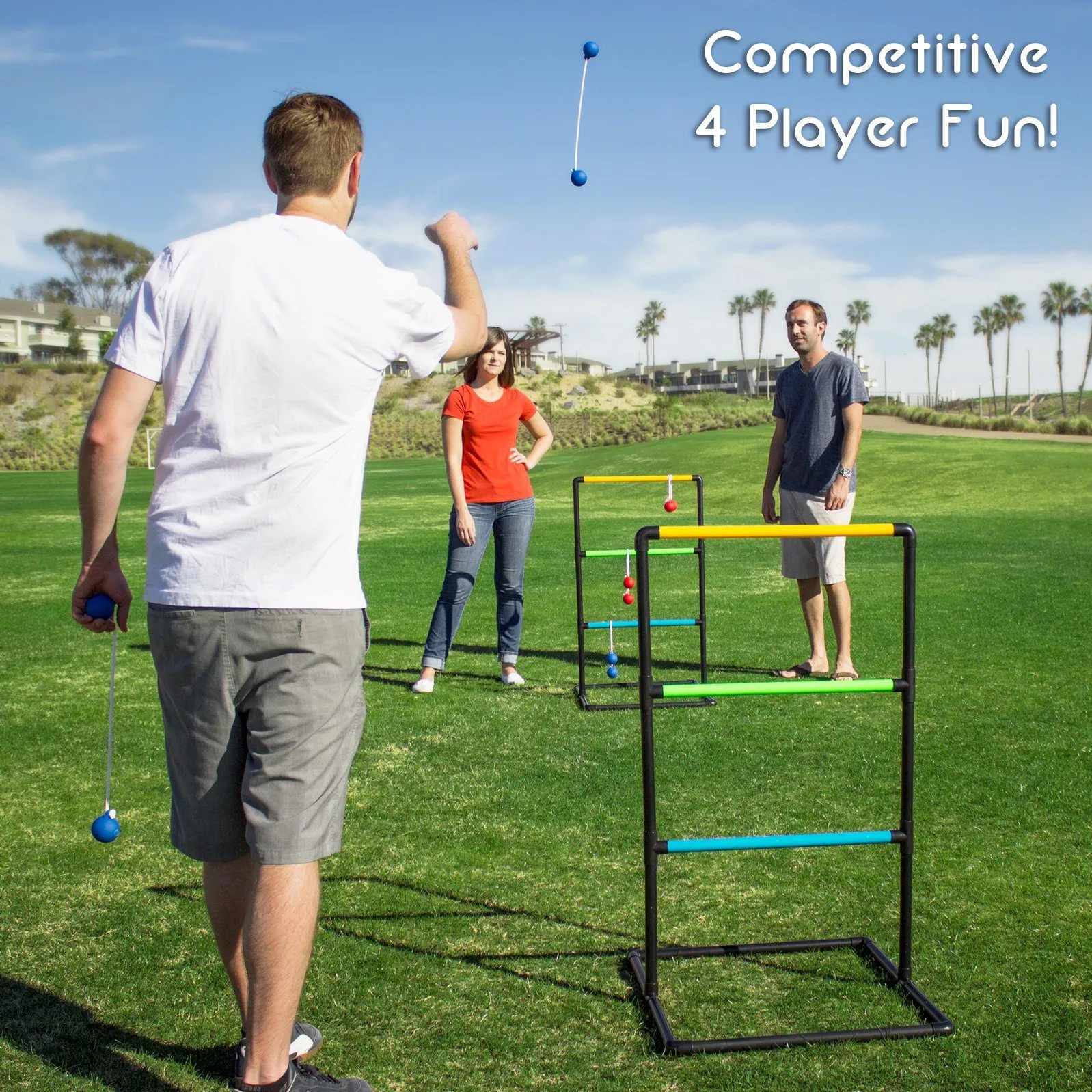 GoSports Indoor/Outdoor Ladder Toss Game Set