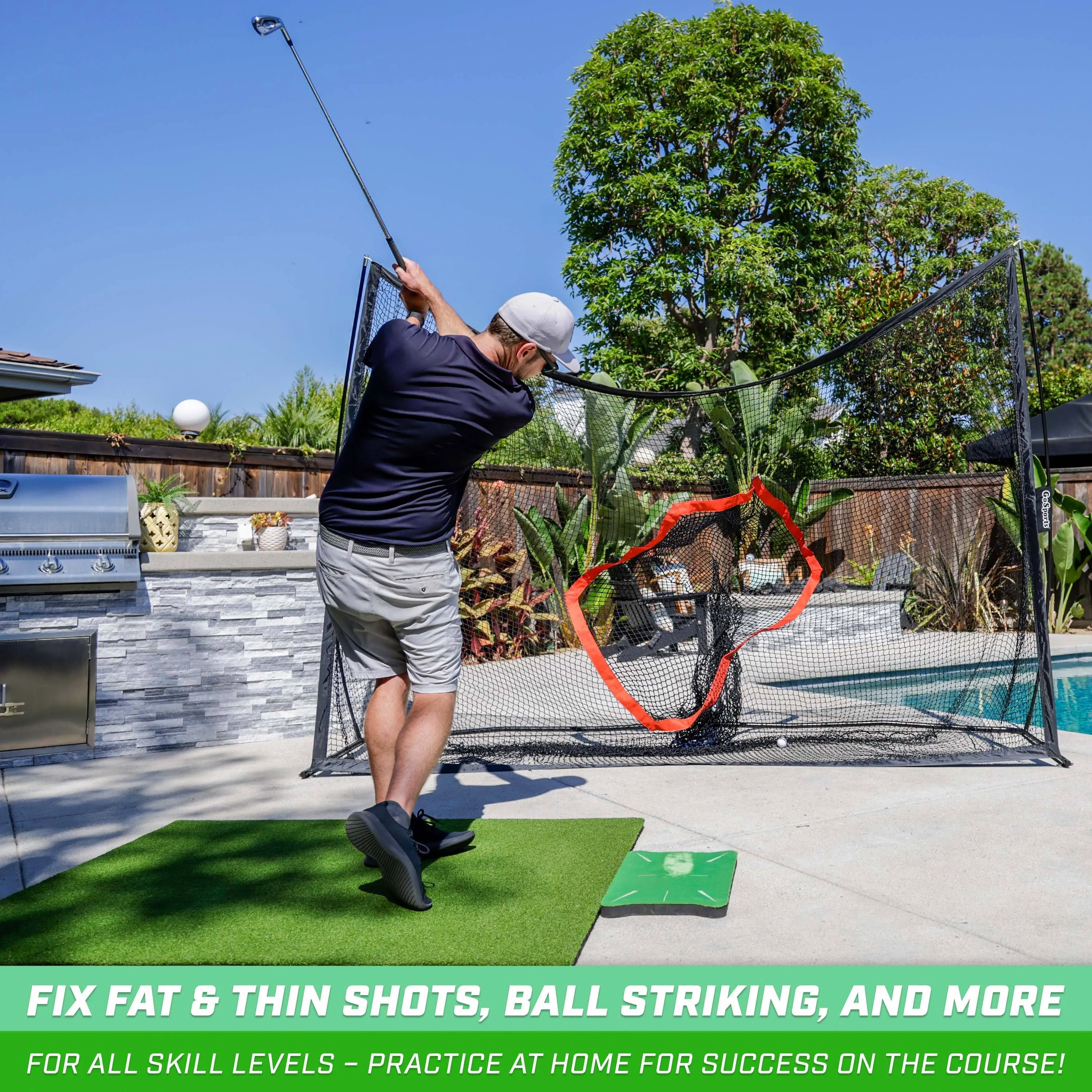 GoSports SWINGSPOT Indoor Golf Swing Training Mat