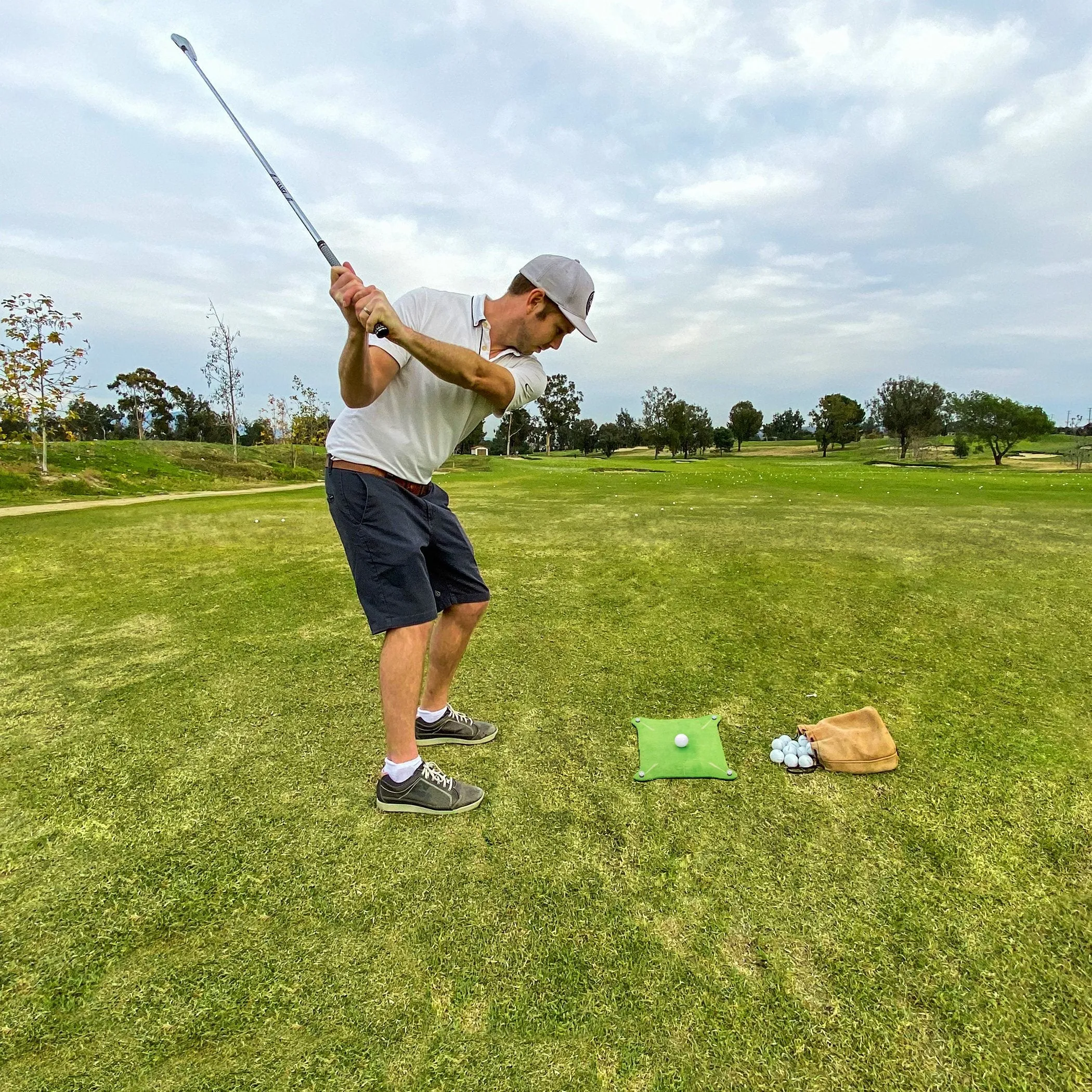 GoSports SWINGSPOT Outdoor Golf Swing Training Mat
