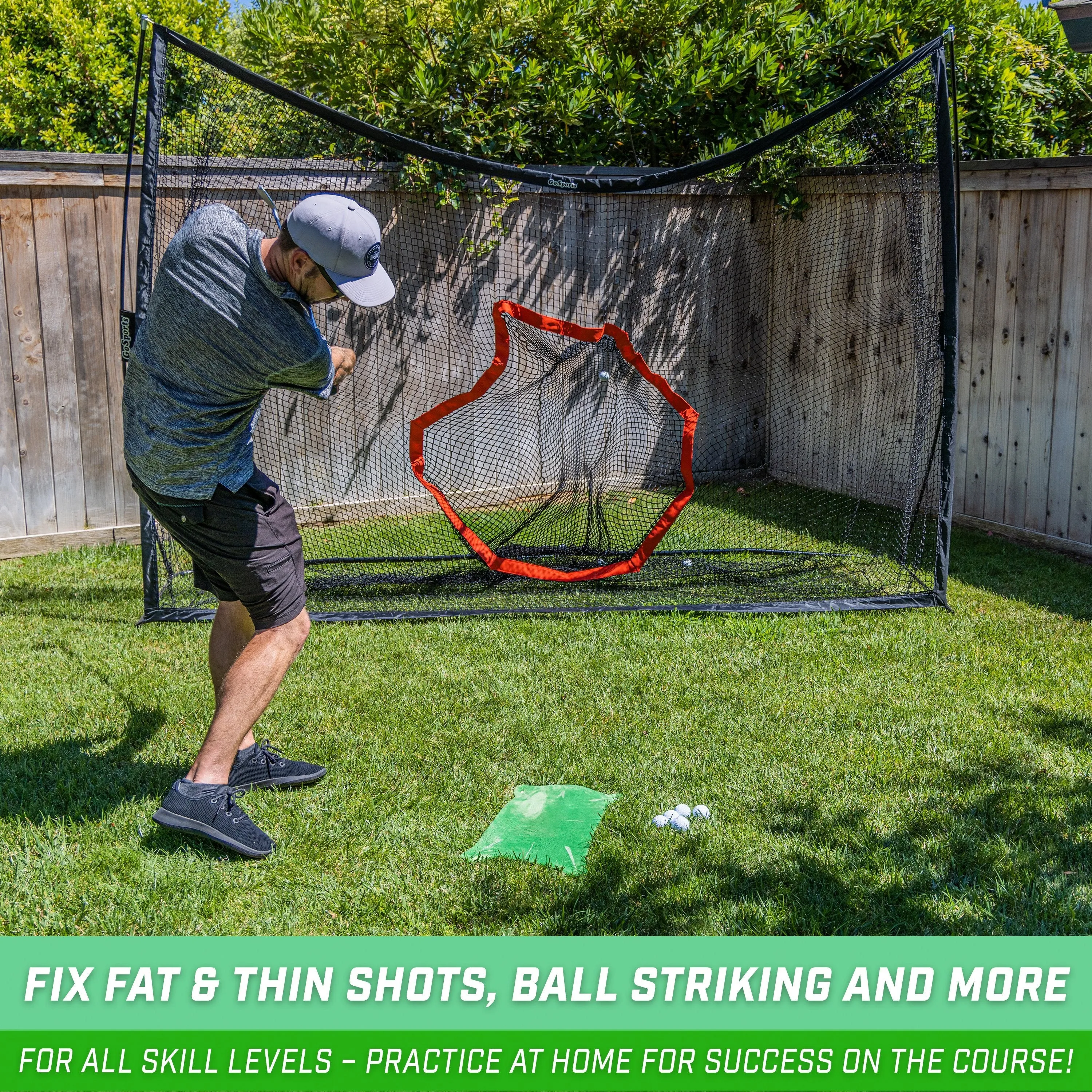 GoSports SWINGSPOT Outdoor Golf Swing Training Mat