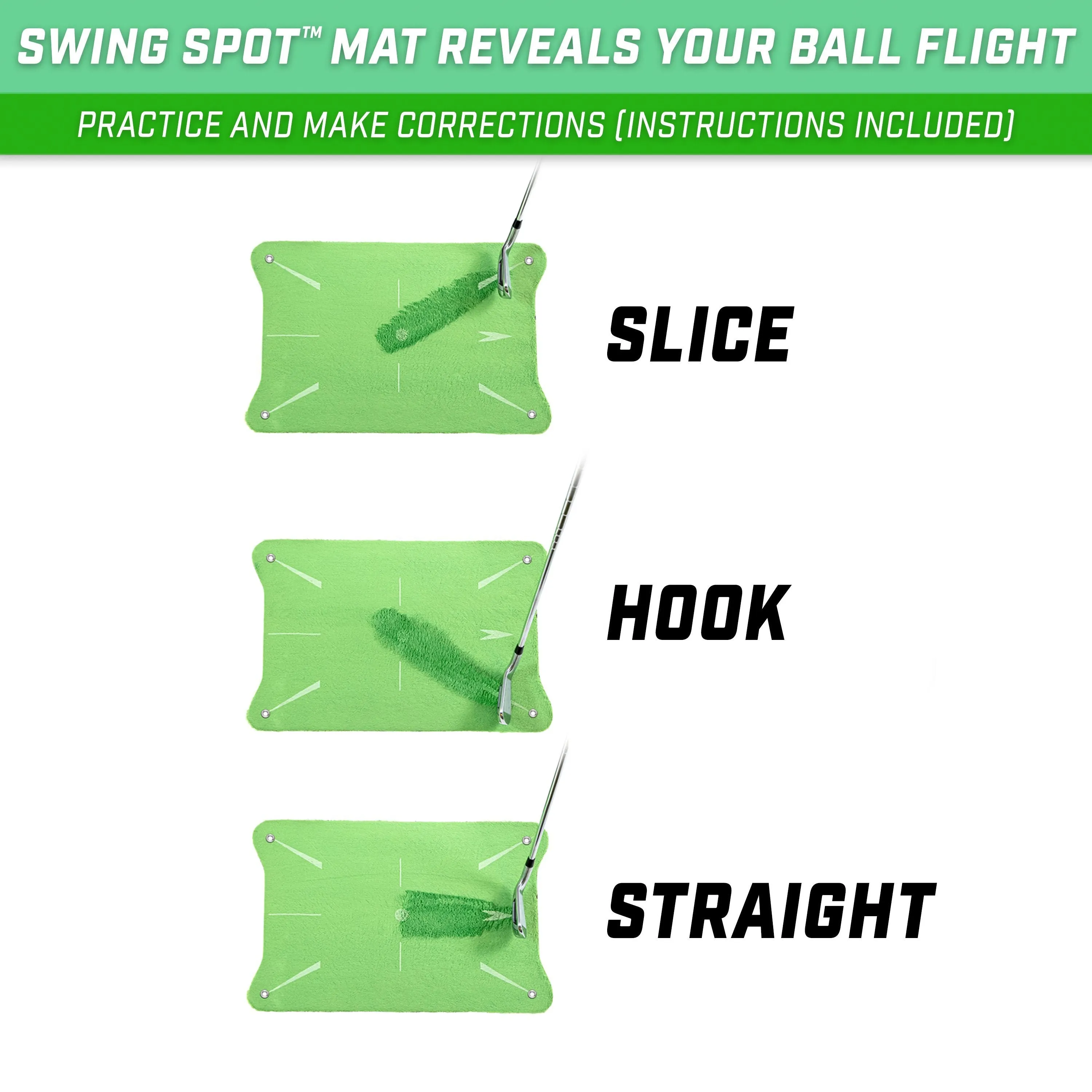 GoSports SWINGSPOT Outdoor Golf Swing Training Mat