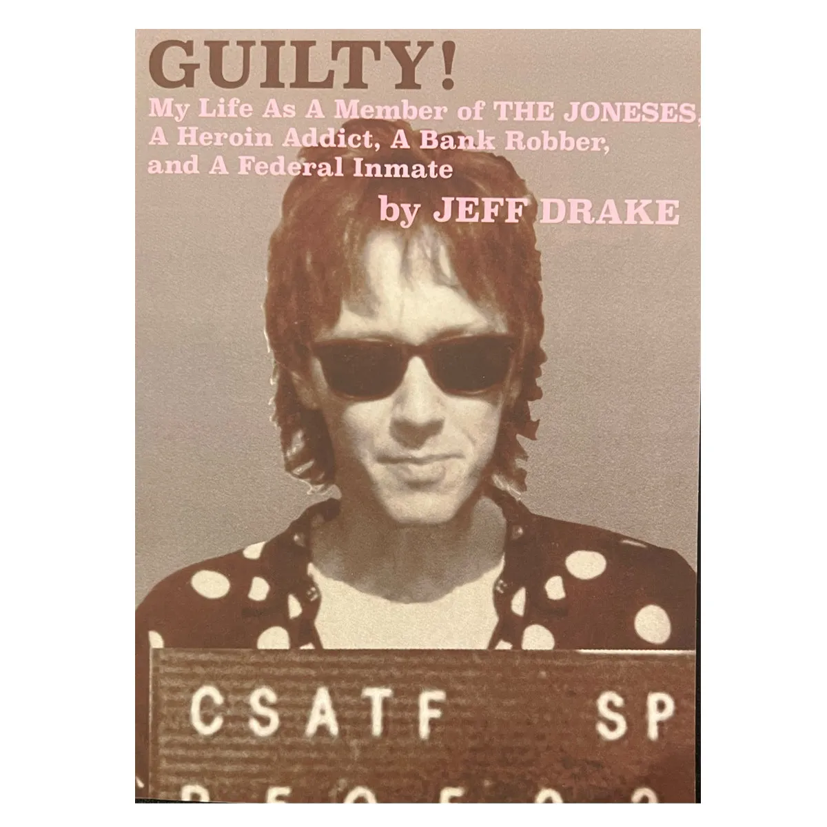 Guilty! My Life in The Joneses, A Heroin Addict, A Bank Robber, & A Federal Inmate