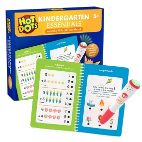 Hot Dots Kinder Workbook Reading&Math