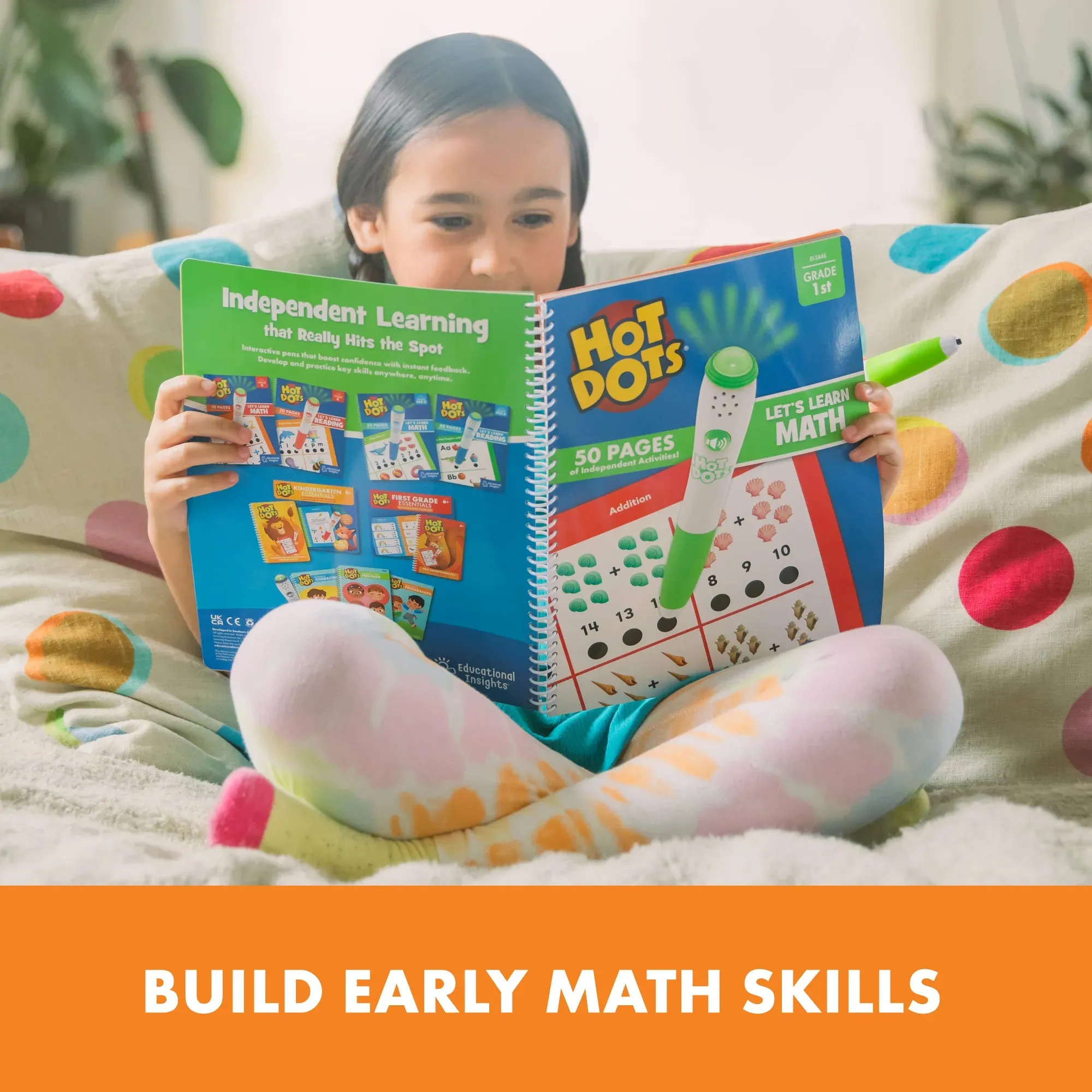 Hot Dots Lets Learn Math - 1st Grade