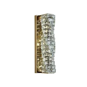 Laminated Crystal Sconce