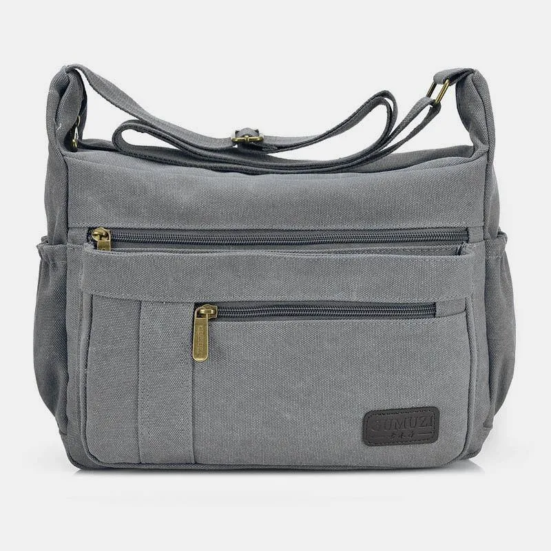 Large Capacity Canvas Casual Shoulder Crossbody Bag