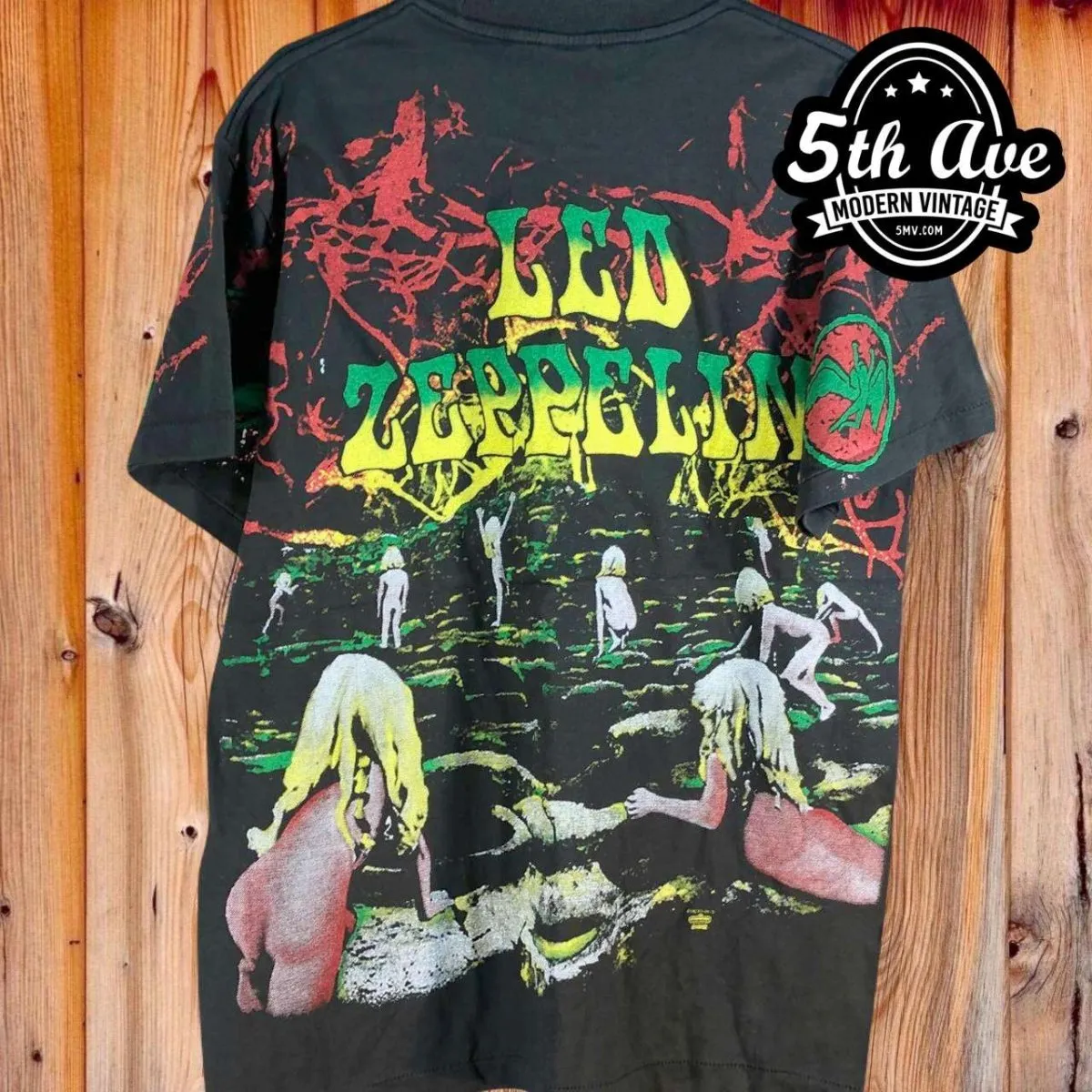 Led Zeppelin Houses of the Holy: All-Over Print Single Stitch t shirt