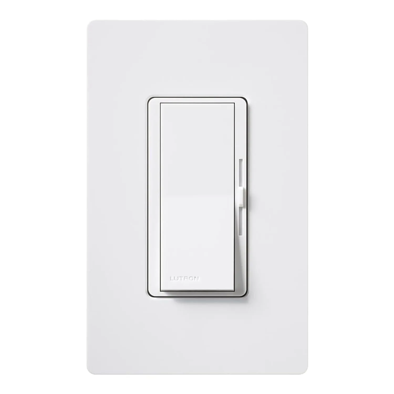 Lutron Diva LED  Dimmer Switch for Dimmable LED, Halogen and Incandescent Bulbs, 150W/Single-Pole or 3-Way, DVCL-153P-WH, White