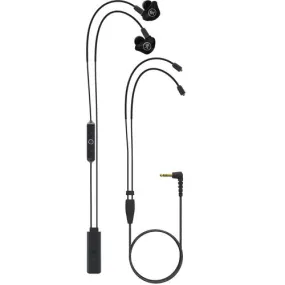 Mackie Single Dynamic Driver Professional In-Ear Monitors with Bluetooth® Adapter