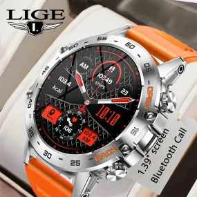 Military-Grade Durability Shockproof & Impact-Resistant Bluetooth Health Monitoring Smartwatch (Android IOS)