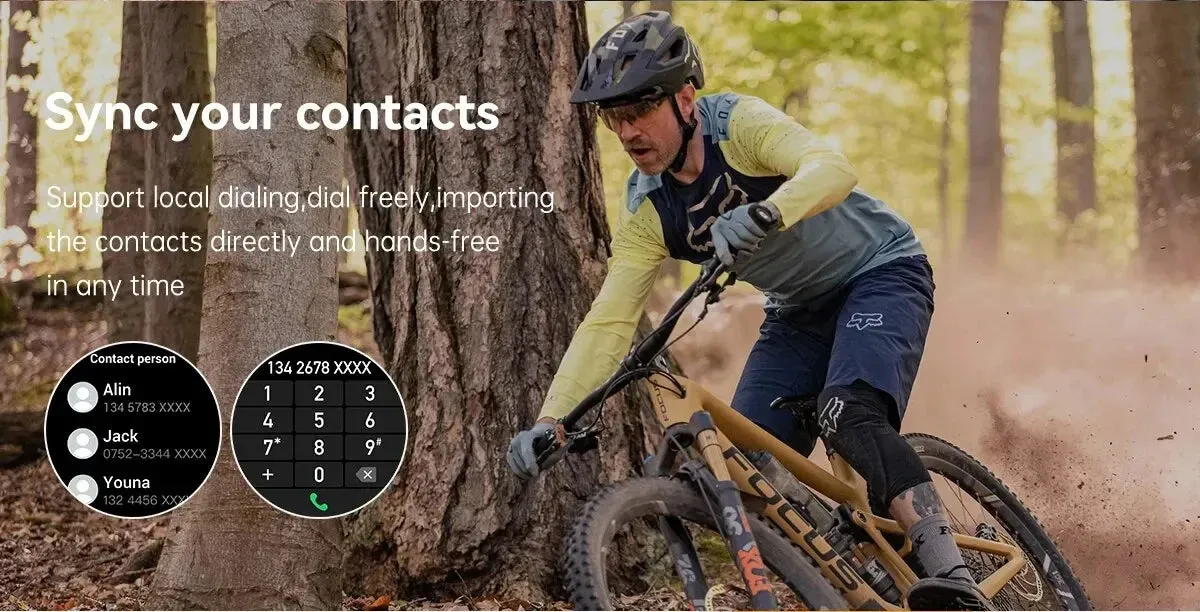 Military-Grade Durability Shockproof & Impact-Resistant Bluetooth Health Monitoring Smartwatch (Android IOS)