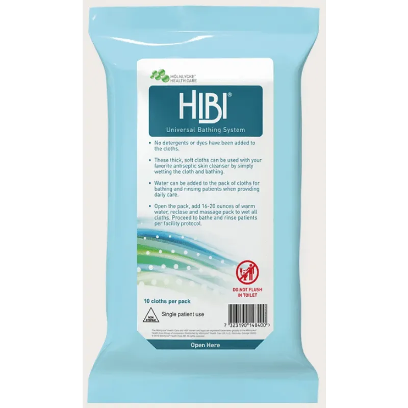 Molnlycke Health Care Hibi Universal Bathing System Cloth Basin Kit