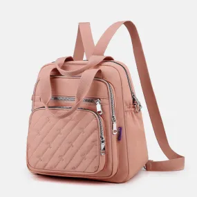 Multifunctional Lightweight Embossing Elegant Handbag Crossbody Bag Backpack