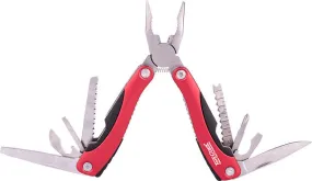 MULTITOOL RED WITH NYLON POUCH IN BLISTER