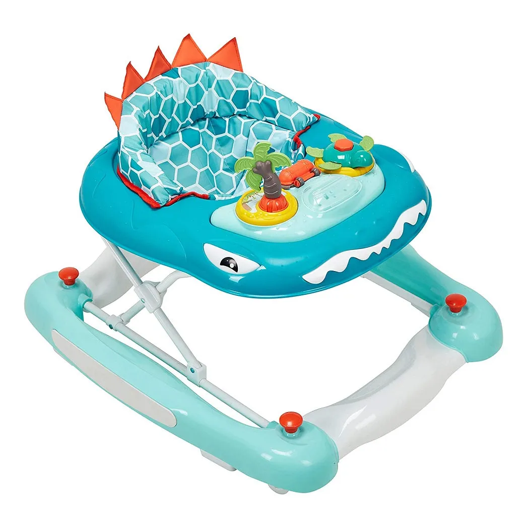 MyChild Dino 2-in-1 Walker/Rocker (Aqua Grey)