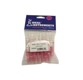 Neogen 9355 Poly Hub Disposable Needle, 25 Pack