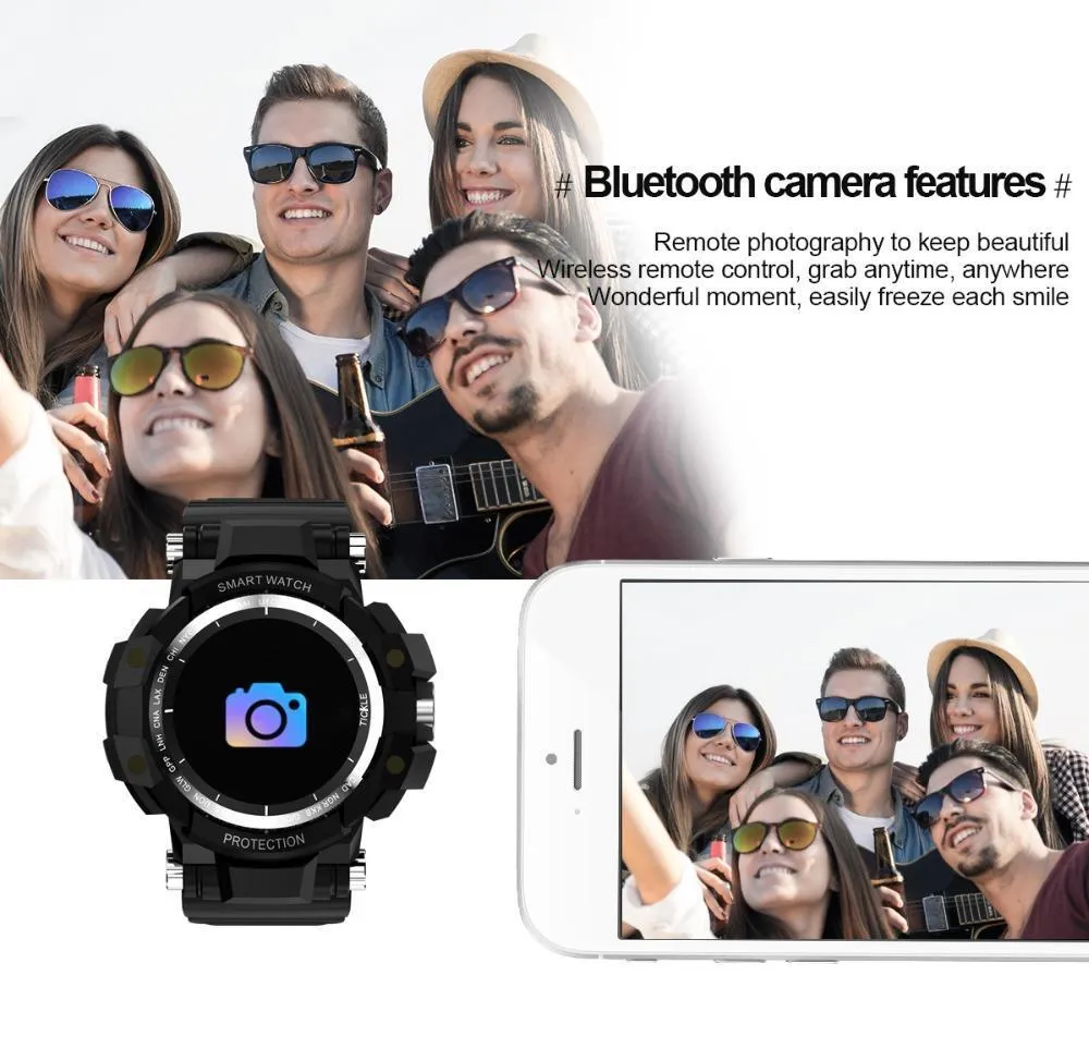 New IP67 Waterproof Long Standby Smart Watch Heart Rate Blood Pressure Outdoor Men Sport Smartwatch
