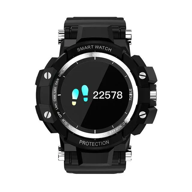 New IP67 Waterproof Long Standby Smart Watch Heart Rate Blood Pressure Outdoor Men Sport Smartwatch