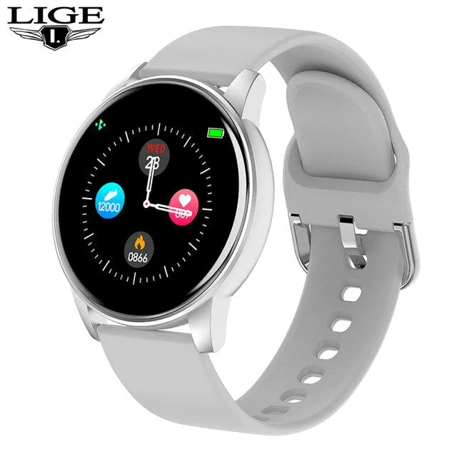 New Smart Watch Men Sport Multifunction Mode Heart Rate Blood Pressure Monitoring Replaceable Strap Women Smartwatch