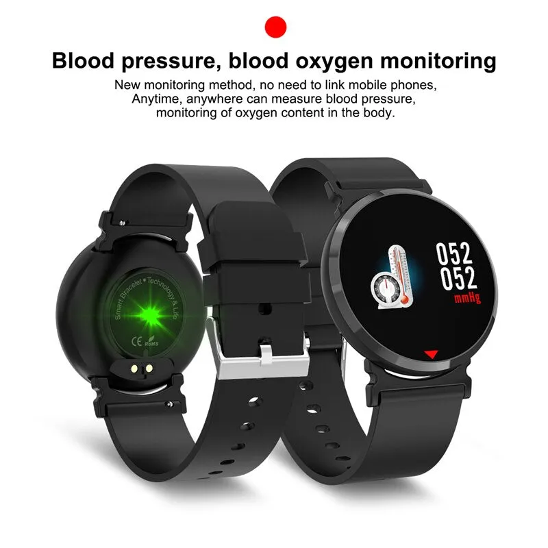 OGEDA E28 Sports smart Watch IP67 Waterproof Fitness Tracker clock Men watch heart rate blood pressure Monitoring women watch